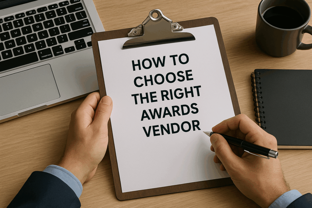 How to Choose the Right Awards Vendor